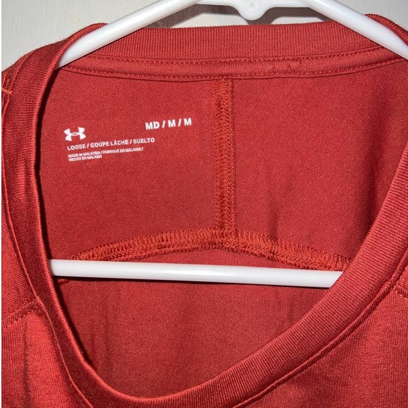 New UA Project Rock Bull womens loose fit tee size M - Picture 2 of 5